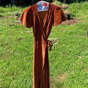 Baltic Born XS velvet wrap dress